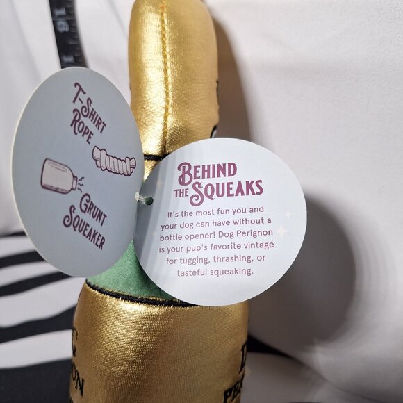 NWT Bark Dog Perignon Dog Toy S - Picture 4 of 4